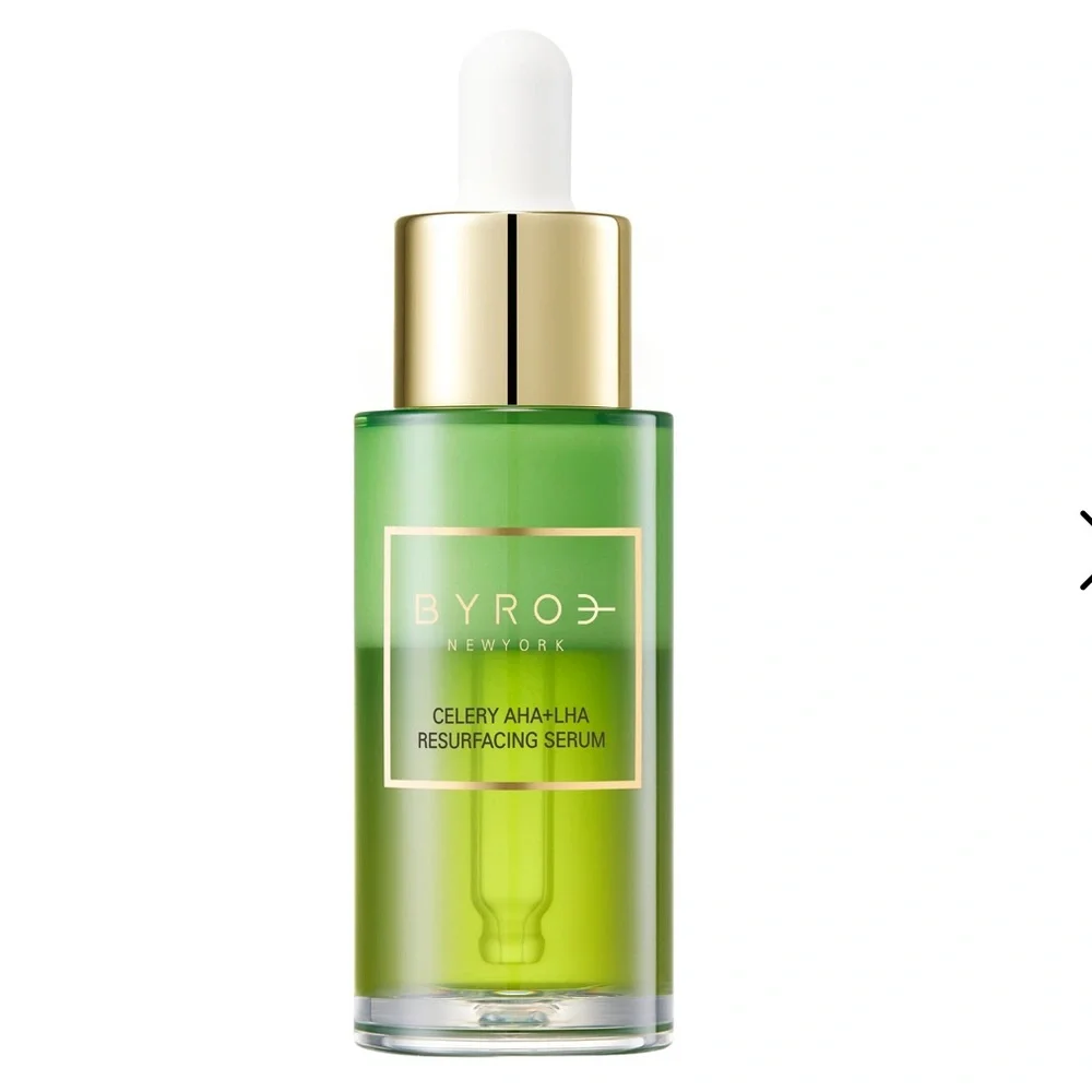 BYROE Celery AHA + LHA Resurfacing Serum 1oz NIB $86